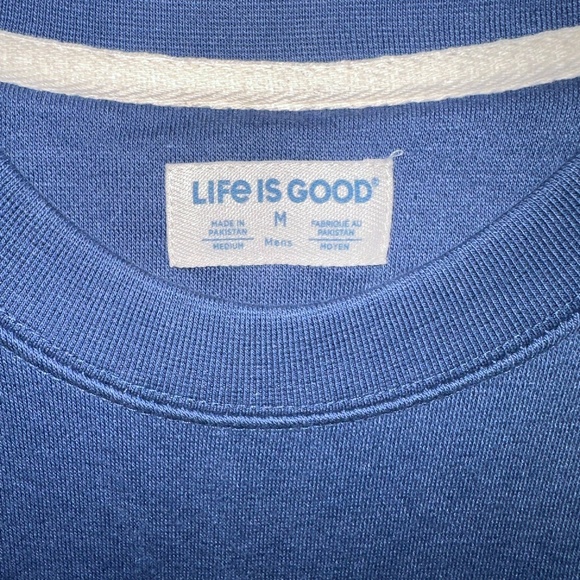 Life Is Good - American Flag Sweatshirt - Picture 3 of 5